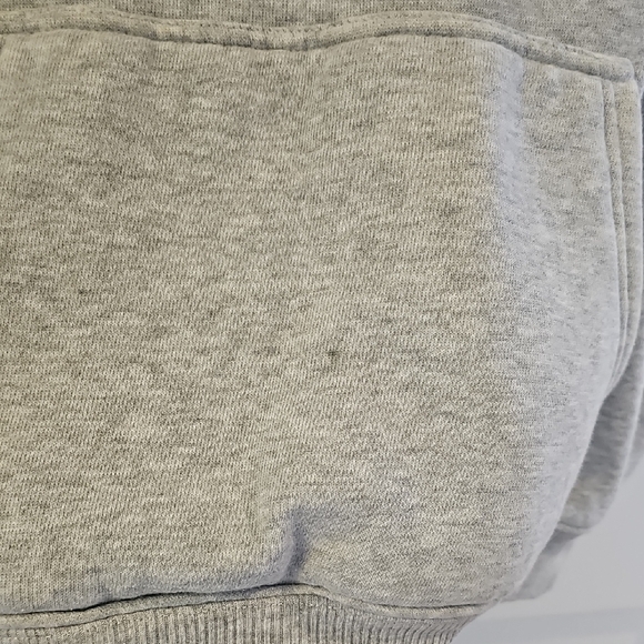 Aerie Gray Hoodie Sweater with Cream Lining Size S/P - Picture 8 of 8